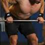 MuscleCloth Padded Lifting Straps + Padded Ankle Cuff Seti Siyah