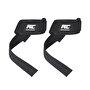 MuscleCloth Padded Lifting Straps Siyah