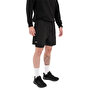 MuscleCloth Performance 2 In 1 Erkek Taytlı Şort Siyah