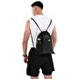 MuscleCloth Players Sackpack Spor Çanta Siyah