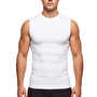 MuscleCloth Tech Kolsuz T-Shirt Beyaz