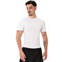 MuscleCloth Tech Kısa Kollu T-Shirt Beyaz