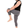 MuscleCloth Training Erkek 3/4 Tayt Füme