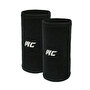 MuscleCloth Training Uzun Havlu Bileklik 2'li Paket Siyah