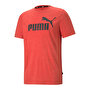 Puma Ess Heather Tee T-Shirt Kırmızı