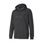 Puma Essentials Big Logo Kapüşonlu Sweatshirt Koyu Gri