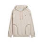 Puma Essentials Elevated Relaxed Winterized Kapüşonlu Sweatshirt Bej
