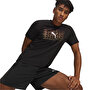 Puma Graphic Nitro Kısa Kollu T-Shirt Siyah