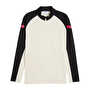 Puma individualLIGA 1/4 Zip Uzun Kollu T-Shirt Bej Siyah