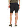 Puma Run 2 in 1 Short Şort Siyah Yeşil