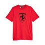 Puma Scuderia Ferrari Race Big Shield Kısa Kollu T-Shirt Kırmızı