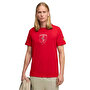 Puma Scuderia Ferrari Tonal Shield Kısa Kollu T-Shirt Kırmızı