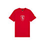 Puma Scuderia Ferrari Tonal Shield Kısa Kollu T-Shirt Kırmızı