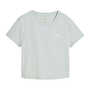 Puma Wardrobe Ess Baby Kadın Kısa Kollu T-Shirt Mint