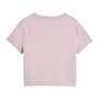 Puma Wardrobe Ess Baby Kadın Kısa Kollu T-Shirt Pembe