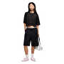 Puma Wardrobe Ess Oversized Kadın Kısa Kollu T-Shirt Siyah