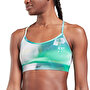 Reebok Lux Skinny Sports Bra Sporcu Sütyeni Mavi Beyaz