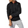 Reebok Wor Melange Doubleknit Full-zip Hoodie - Siyah