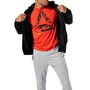 Reebok Wor Melange Doubleknit Full-zip Hoodie - Siyah