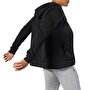 Reebok Wor Melange Doubleknit Full-zip Hoodie - Siyah