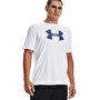 Under Armour Big Logo Kısa Kollu T-Shirt Beyaz