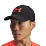 Under Armour Blitzing Adjustable Cap Şapka Siyah Kırmızı
