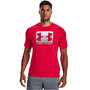 Under Armour Boxed Sportstyle Kısa Kollu T-Shirt Kırmızı