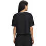 Under Armour Center Lightweight Kadın Kısa Kollu T-Shirt Siyah