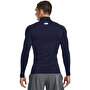 Under Armour ColdGear Compression Mock Uzun Kollu T-Shirt Lacivert