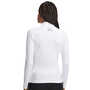 Under Armour ColdGear Mock Kadın Uzun Kollu T-Shirt Beyaz