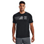 Under Armour Fast Left Chest 2.0 Ss Kısa Kollu T-Shirt Siyah