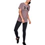 Under Armour Graphic Sportstyle Classic Crew T-Shirt Pembe