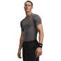 Under Armour Heatgear Armour Kısa Kollu T-Shirt Gri
