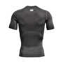 Under Armour Heatgear Armour Kısa Kollu T-Shirt Gri