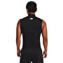 Under Armour HeatGear Compression Mock Kolsuz T-Shirt Siyah