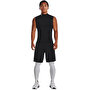 Under Armour HeatGear Compression Mock Kolsuz T-Shirt Siyah