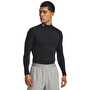 Under Armour HeatGear Compression Mock Uzun Kollu T-Shirt Siyah