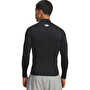 Under Armour HeatGear Compression Mock Uzun Kollu T-Shirt Siyah