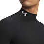 Under Armour HeatGear Compression Mock Uzun Kollu T-Shirt Siyah