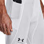 Under Armour Heatgear Erkek Tayt Beyaz