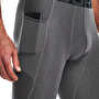 Under Armour Heatgear Erkek Tayt Gri