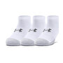 Under Armour Heatgear No Show Çorap 3'lü Paket Beyaz