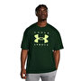 Under Armour Heavyweight Oversize Kısa Kollu T-Shirt Yeşil