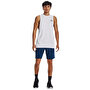 Under Armour Left Chest Cut Off Tank Atlet Beyaz