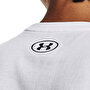 Under Armour Left Chest Cut Off Tank Atlet Beyaz
