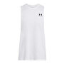 Under Armour Left Chest Cut Off Tank Atlet Beyaz