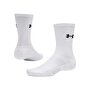 Under Armour Performance Cotton 3'lü Paket Crew Çorap Beyaz