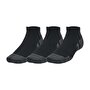 Under Armour Performance Tech 3'Lü Paket Low Cut Çorap Siyah