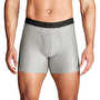 Under Armour Performance Tech 6" Boxerjock 3'lü Paket Gri Melanj Siyah Gri