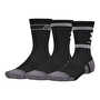 Under Armour Performance Tech Nov 3'lü Paket Çorap Siyah